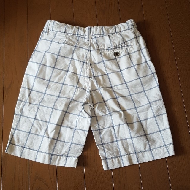 Old Navy(オールドネイビー)のOLD NAVY おそらく140センチ　白パンツ キッズ/ベビー/マタニティのキッズ服男の子用(90cm~)(パンツ/スパッツ)の商品写真