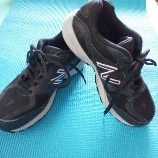 ニューバランス(New Balance)のnew balance  レディーススニーカー22.5cm ブラック(スニーカー)