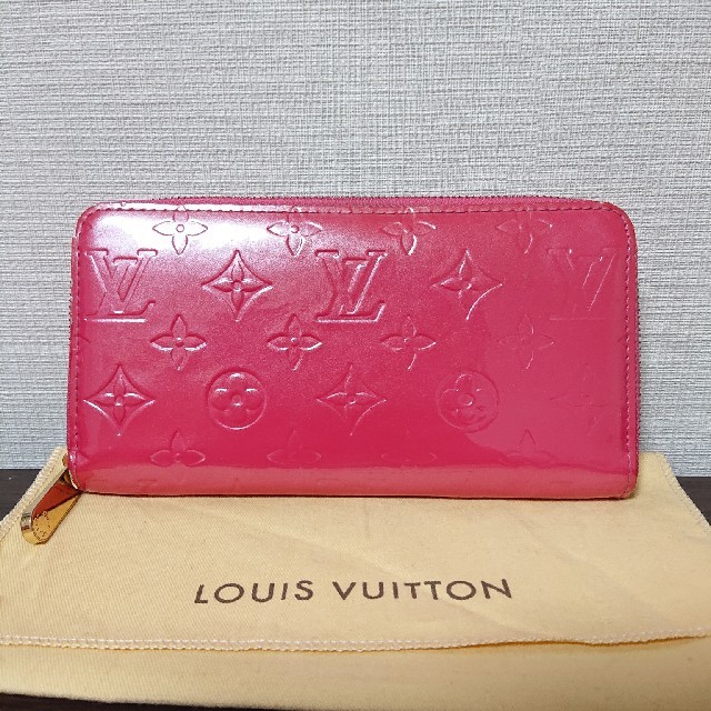 コンスタンチン 時計 スーパー コピー | LOUIS VUITTON - ルイヴィトン ヴェルニ ピンク ジッピーウォレット長財布の通販
