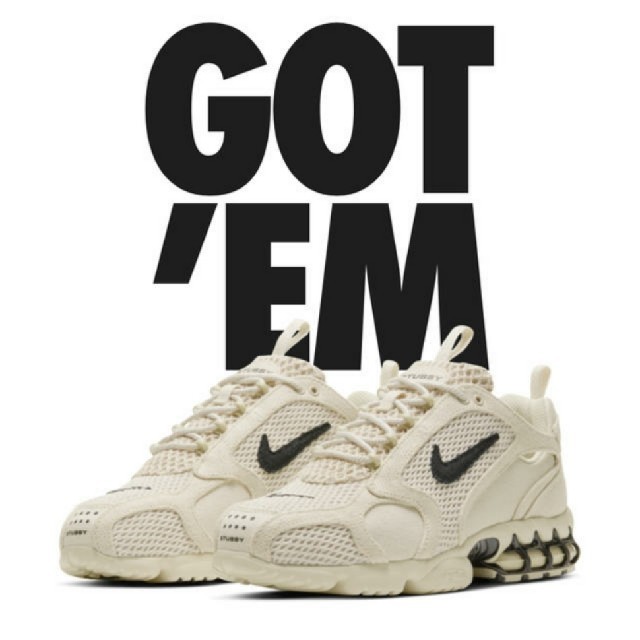 NIKE STUSSY AIR ZOOM SPIRIDON CAGE2 29㎝snkrs購入