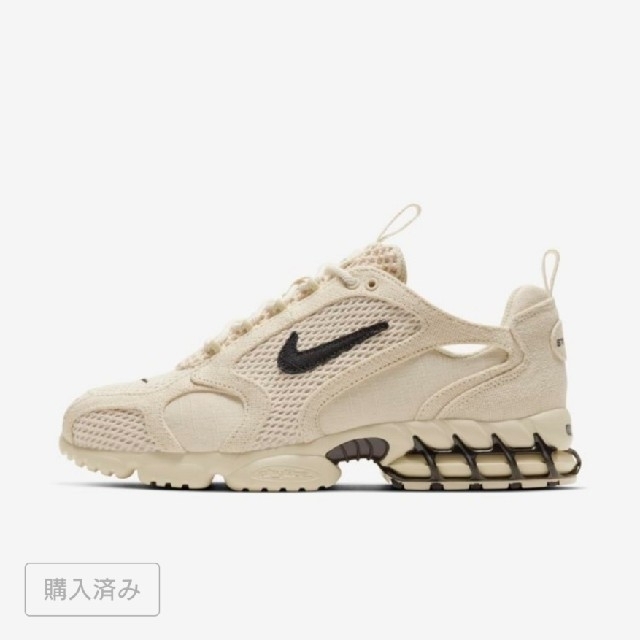 NIKE(ナイキ)のお値下げ中　NIKE × STUSSY エア ズーム スピリドンケージ2 メンズの靴/シューズ(スニーカー)の商品写真