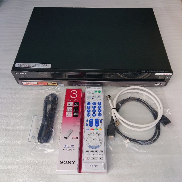 SONY ブルーレイレコーダー BDZ-RS15 美品　点検　動作確認清掃済‼️