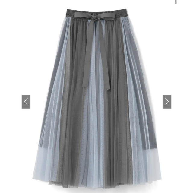 GRL(グレイル)のチュールスカート GRL レディースのスカート(ロングスカート)の商品写真
