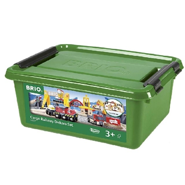 【最後の在庫】新品　BRIO　WORLD　カーゴレールデラックスセット　ブリオ