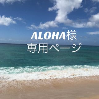 ALOHA様専用ページ(リング)