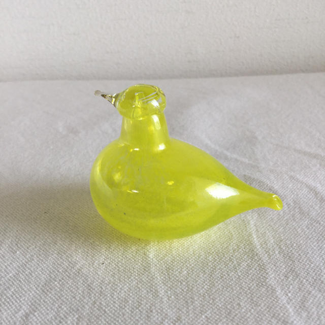 専用です！！ iittala イッタラ Oiva bird イエロー グリーンのサムネイル