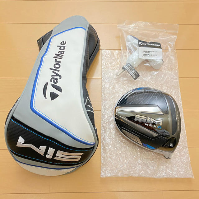 TaylorMade(テーラーメイド)のテーラーメイド SIM MAX Dドライバー 9度 ヘッド単体 スポーツ/アウトドアのゴルフ(クラブ)の商品写真