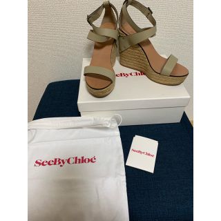 シーバイクロエ(SEE BY CHLOE)のsee by Chloe ウェッジサンダル(サンダル)