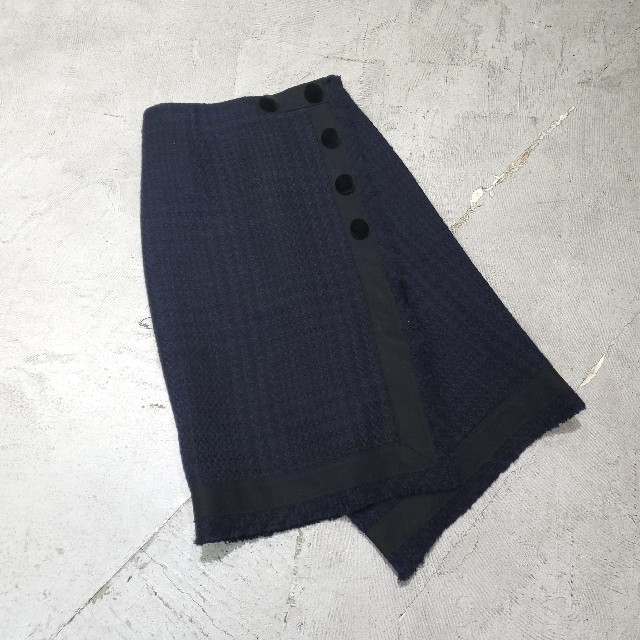 sacai - 19aw Sacai サカイ wool tweed ウール ツイード スカートの通販 by ちーさん's shop｜サカイならラクマ