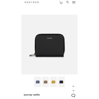 オオトロ(OHOTORO)のohotoro journey wallet 財布(財布)