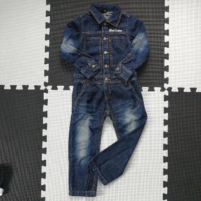 RAD CUSTOM(ラッドカスタム)のラッドカスタム★つなぎ★オールインワン★110 キッズ/ベビー/マタニティのキッズ服男の子用(90cm~)(パンツ/スパッツ)の商品写真