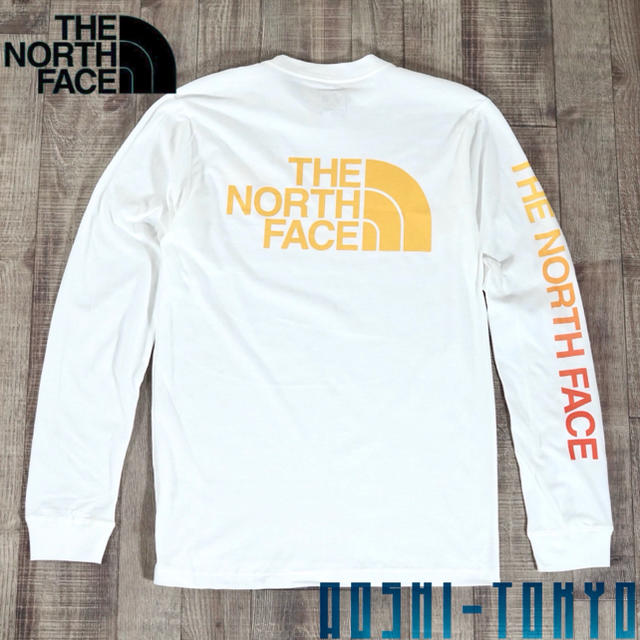 THE NORTH FACE(ザノースフェイス)の◆日本未発売◆NORTH  FACE グラデーション ロングTシャツ/Sサイズ メンズのトップス(Tシャツ/カットソー(七分/長袖))の商品写真