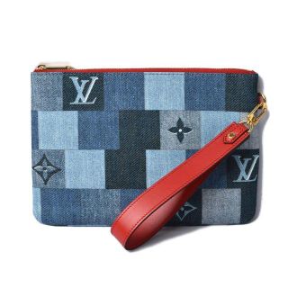 ルイヴィトン(LOUIS VUITTON)のルイヴィトン クラッチバッグ/ポシェット M68761 未使用 デニム(クラッチバッグ)