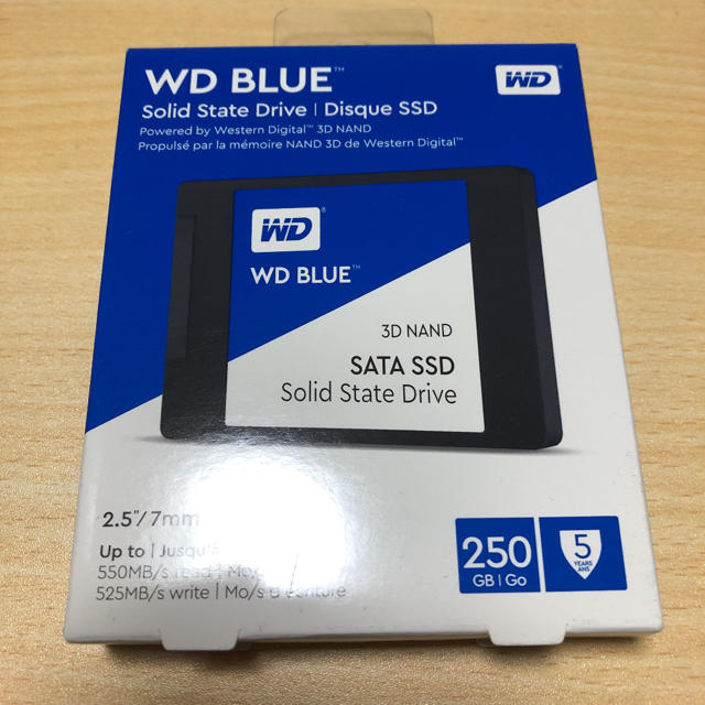 新品未開封　WD SATA SSD 250GB