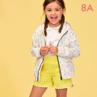 プチバトー(PETIT BATEAU)の新品未使用  プチバトー  プリント  ウインドブレーカー  8ans(ジャケット/上着)