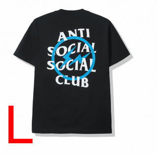 フラグメント(FRAGMENT)のANTI SOCIAL CLUB × fragment Tシャツ　L ブルー(Tシャツ/カットソー(半袖/袖なし))