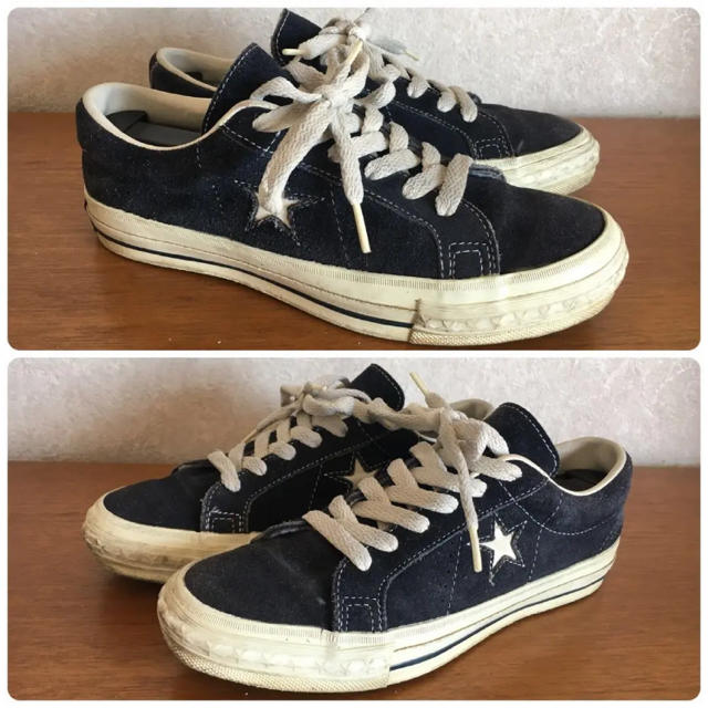 CONVERSEONESTAR90s CONVERSE ワンスター NAVY US5 USA製