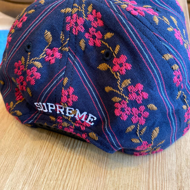 Supreme Flower Jacquard 5-Panel キャップ 帽子