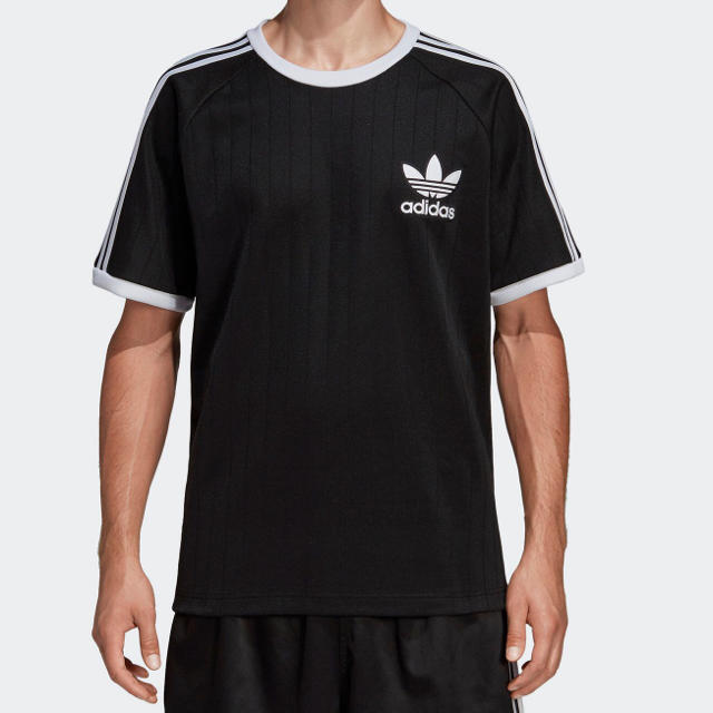 adidas(アディダス)の★新品★アディダス ベースボールTシャツ ブラック/XS メンズのトップス(Tシャツ/カットソー(半袖/袖なし))の商品写真