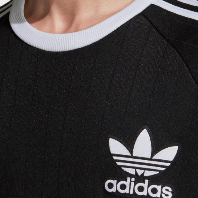 adidas(アディダス)の★新品★アディダス ベースボールTシャツ ブラック/XS メンズのトップス(Tシャツ/カットソー(半袖/袖なし))の商品写真