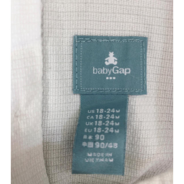 babyGAP(ベビーギャップ)のbaby GAP ワンピース☆90cm キッズ/ベビー/マタニティのキッズ服女の子用(90cm~)(ワンピース)の商品写真