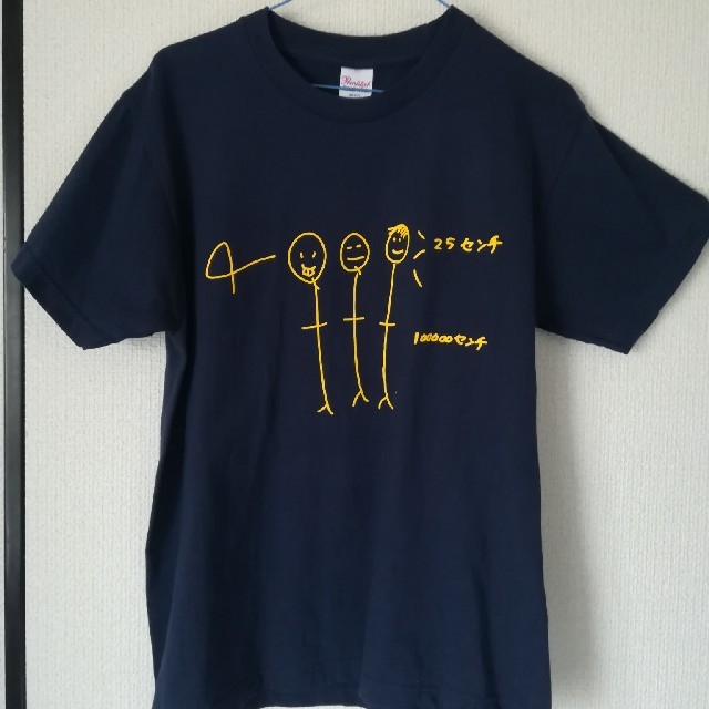 四千頭身 Tシャツメトロブルー Mサイズ エンタメ/ホビーのタレントグッズ(お笑い芸人)の商品写真