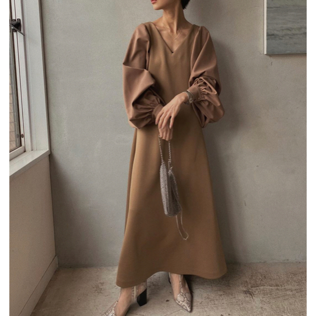 Ameri vintage CANOPY SLEEVE DRESS アメリ 新品 | angeloawards.com