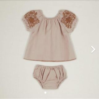 キャラメルベビー&チャイルド(Caramel baby&child )の美品 12-18m アポリナ apolina kids セットアップ(ワンピース)