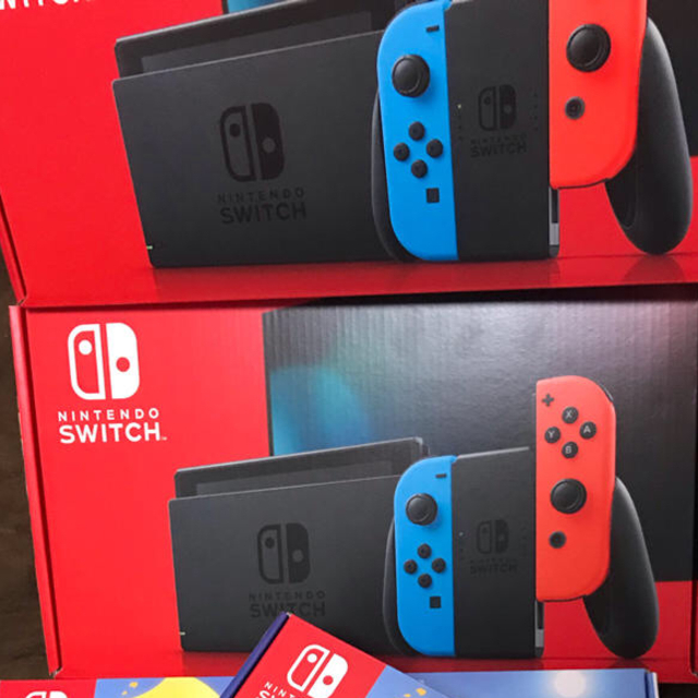 新品 ニンテンドースイッチ 本体 ネオンカラー switch 2個