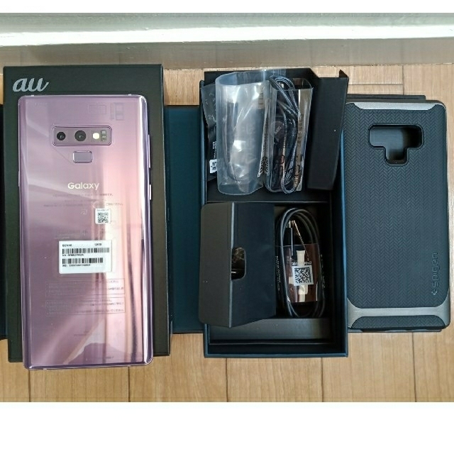 Galaxy(ギャラクシー)の｢ほぼ新品｣ SIMロック解除済み AU Galaxy Note9 SCV40 スマホ/家電/カメラのスマートフォン/携帯電話(スマートフォン本体)の商品写真