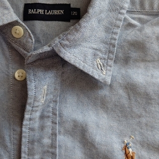 ポロラルフローレン(POLO RALPH LAUREN)のラルフローレン 120 ボタンダウンシャツ 半袖(ブラウス)