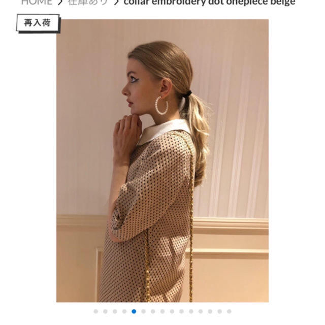 ZARA(ザラ)のepine  ♡ ドットワンピース レディースのワンピース(ひざ丈ワンピース)の商品写真