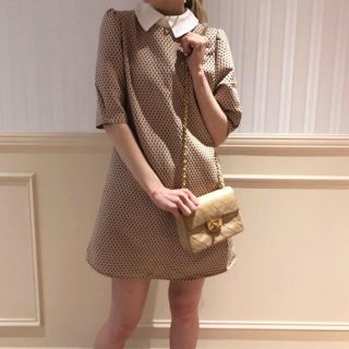 ザラ(ZARA)のepine  ♡ ドットワンピース(ひざ丈ワンピース)