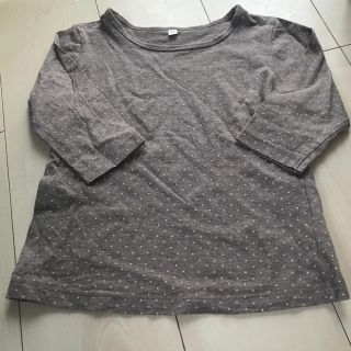 ムジルシリョウヒン(MUJI (無印良品))の無印良品　七分丈シャツ　120(Tシャツ/カットソー)