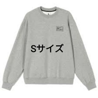 ステューシー(STUSSY)のナイキ　ステューシー　フリース　クルー　Sサイズ(スウェット)