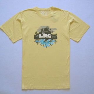 エルアールジー(LRG)のsale サイズL 新品LRG T シャツ黄(Tシャツ/カットソー(半袖/袖なし))