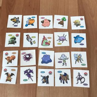 ポケモン(ポケモン)のポケモンシール　20枚(シール)