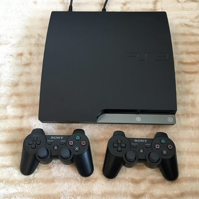 PlayStation3(プレイステーション3)のプレステ3 CECH-2000B エンタメ/ホビーのゲームソフト/ゲーム機本体(家庭用ゲーム機本体)の商品写真