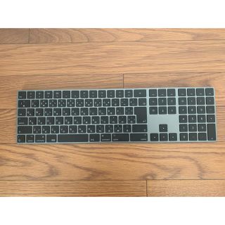 アップル(Apple)のMagic Keyboard（テンキー付き）日本語（JIS）スペースグレイ(PC周辺機器)