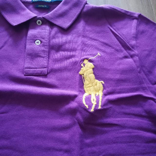 POLO RALPH LAUREN(ポロラルフローレン)のSale サイズS 新品ラルフローレンbig pony ポロシャツ紫 メンズのトップス(シャツ)の商品写真