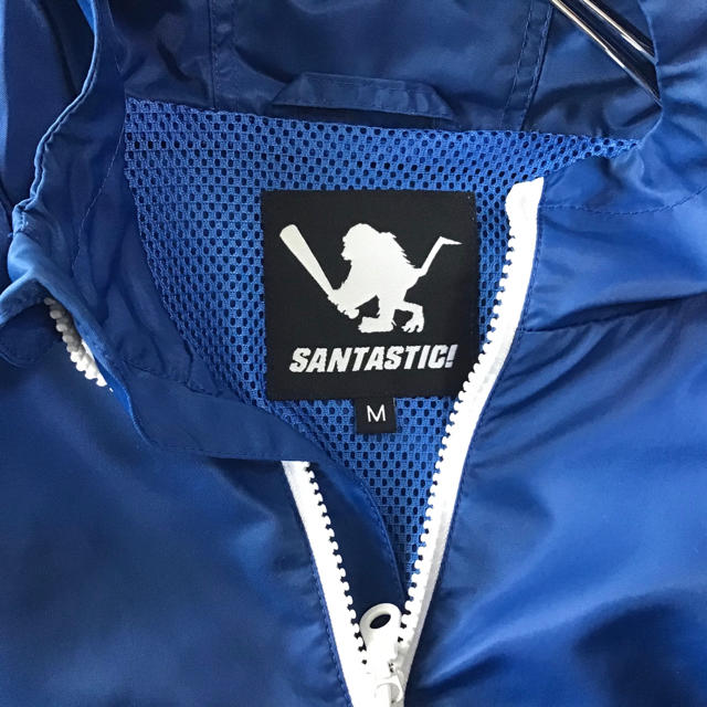 SANTASTIC!(サンタスティック)のサンタスティック　ウインドブレーカー　M ブルー  メンズのジャケット/アウター(ナイロンジャケット)の商品写真