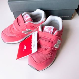 ニューバランス(New Balance)の16.5 新品 ニューバランス スニーカー 996 ピンク キッズ(スニーカー)