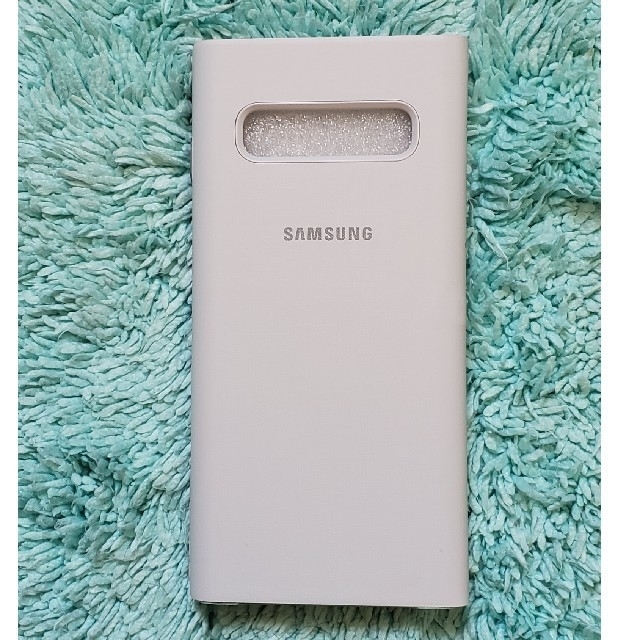 Galaxy(ギャラクシー)のSamsung　純正ケース　Galaxy S10用　ホワイト【正規輸入品】 スマホ/家電/カメラのスマホアクセサリー(Androidケース)の商品写真