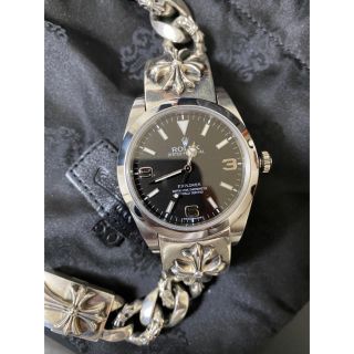 クロムハーツ(Chrome Hearts)のchrome hearts ×ROLEX 激レア！！(腕時計(アナログ))