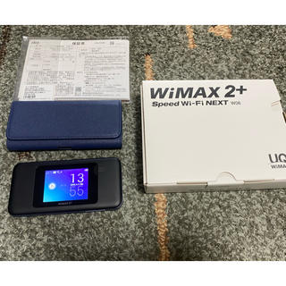 エーユー(au)のUQ WiMAX W06&W04(その他)