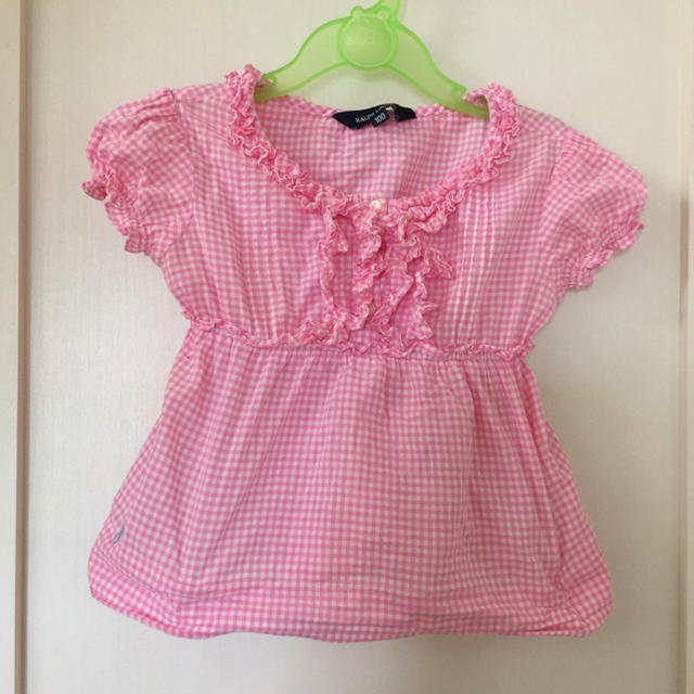 Ralph Lauren(ラルフローレン)のラルフローレン ブラウス 100 キッズ/ベビー/マタニティのキッズ服女の子用(90cm~)(ブラウス)の商品写真