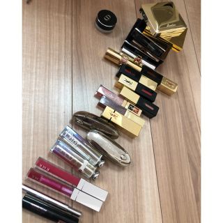 イヴサンローランボーテ(Yves Saint Laurent Beaute)のDiorYSLゲランRMKリップチークアイシャドウ21点＋おまけ2点(口紅)