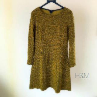 エイチアンドエム(H&M)のH&M Aラインワンピ♡(ひざ丈ワンピース)