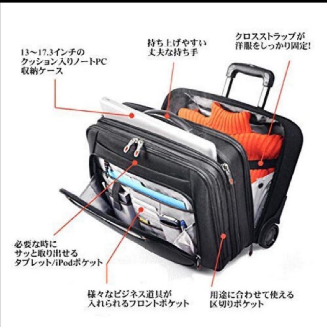Samsonite - Samsonite(サムソナイト)キャリーケース ビジネスバッグの