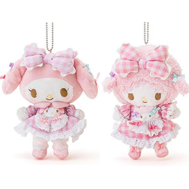 までの マイメロ♡ピアノちゃん♡ウィッシュミーメル♡キーホルダー